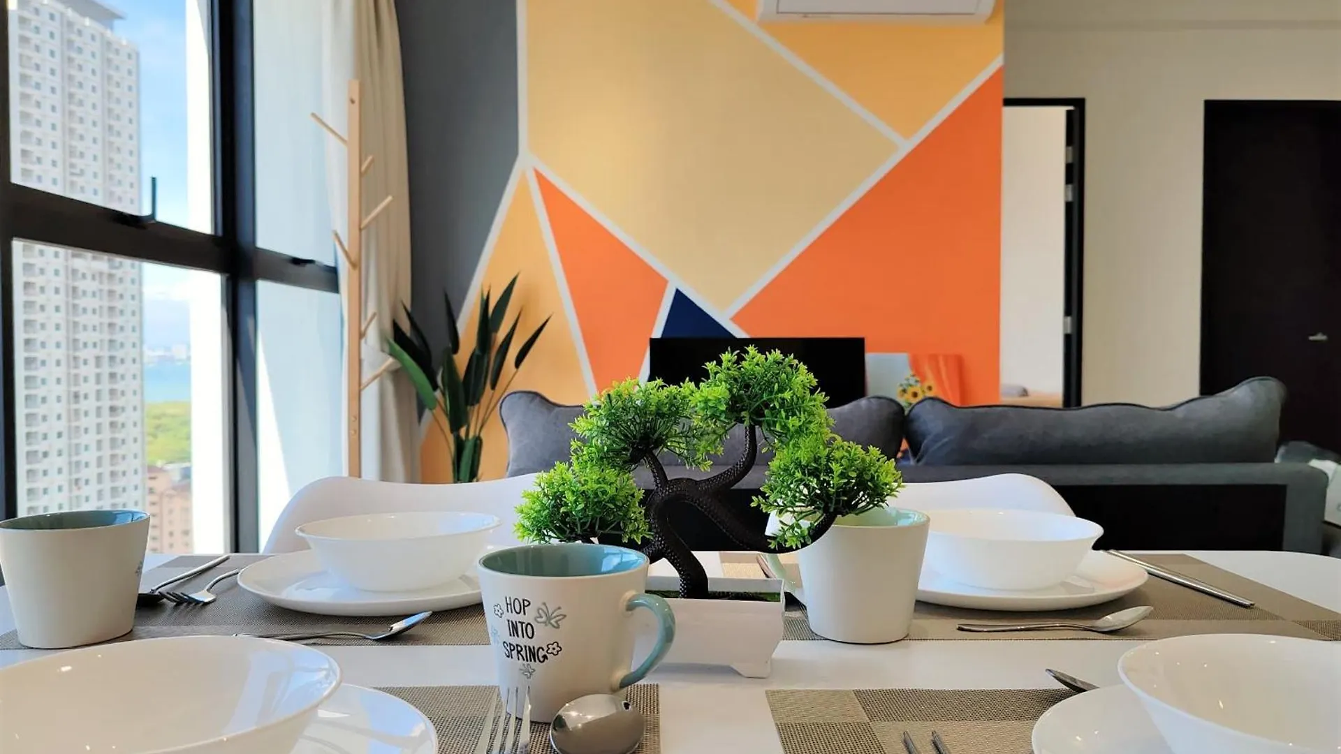Sunlit Minimalist Suite, 7 Pax At Urban Suites Georgetown By Superstay Jelutong Apartament